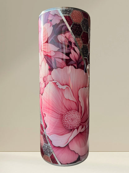Floral Honeycomb Swirl