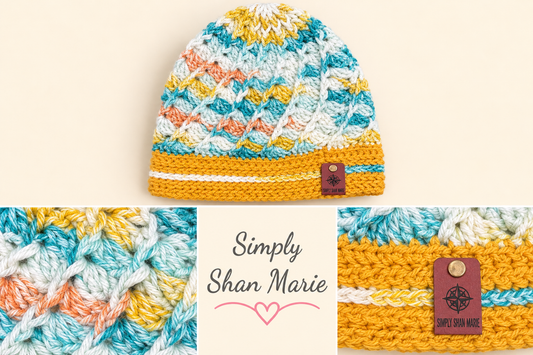 Spiral Shell Beanie - Emerald Pine