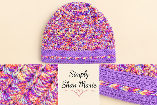 Spiral Shell Beanie - Lollipop Love