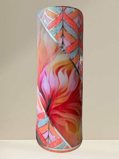 Floral Groovy Waves