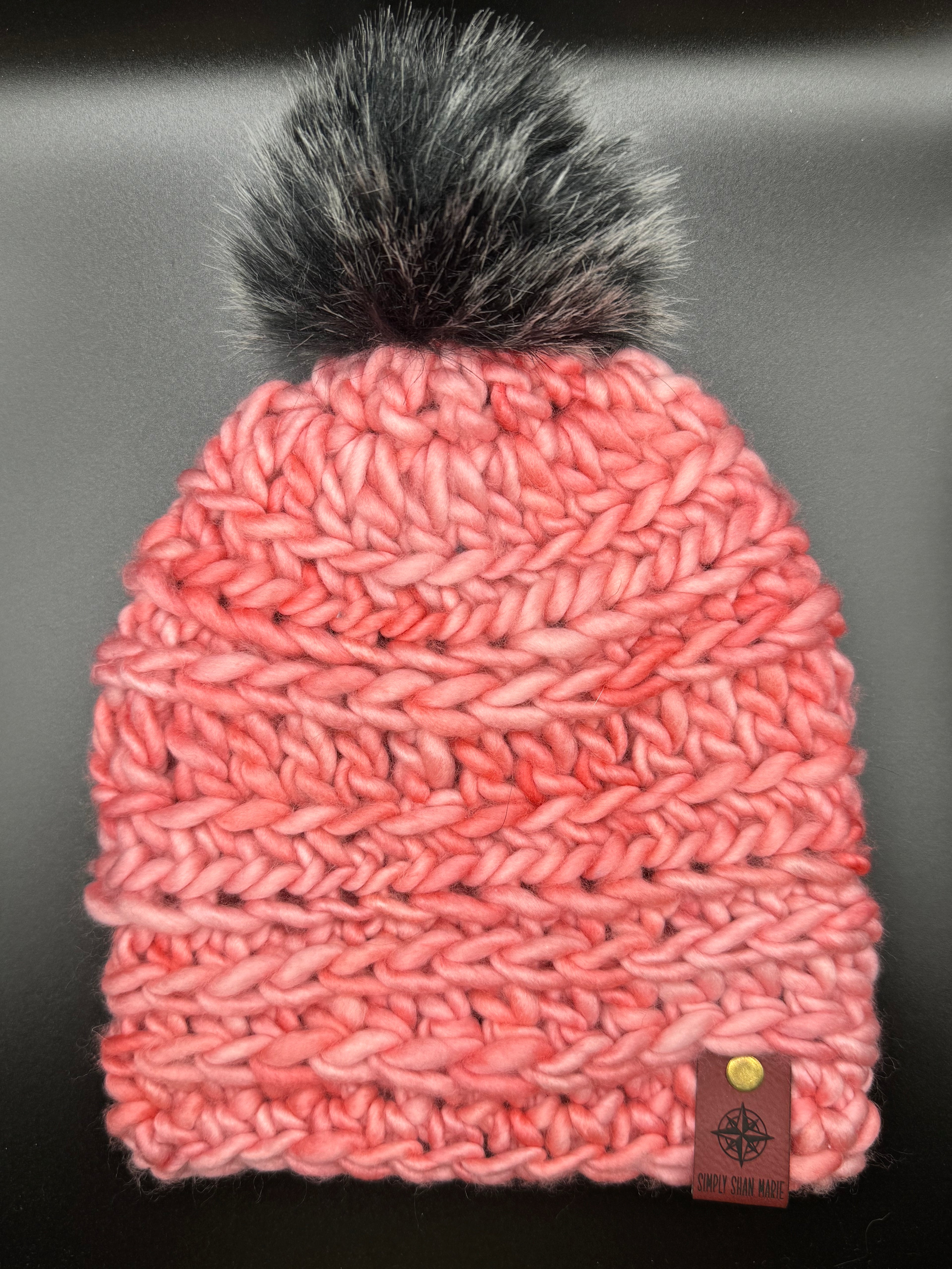 Backseat Beanie - Bubblegum Pink